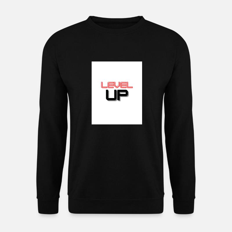 level up - Unisex Sweatshirt - black