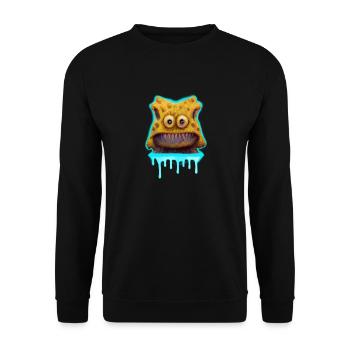 Monster - Unisex Pullover - Schwarz - Vorne - Alina (178cm) & Michal (187cm)