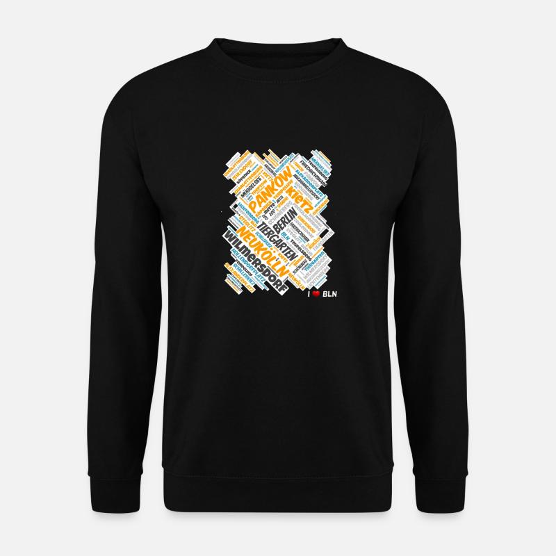 Berlin - Unisex Pullover - Schwarz