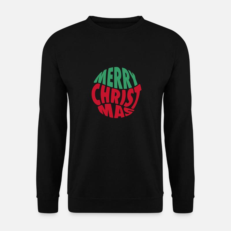 Frohe Weihnachten - Unisex Pullover - Schwarz