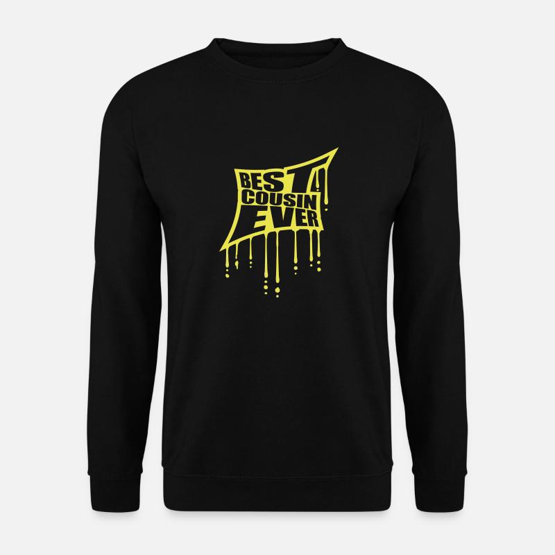 best cousin ever quote - Unisex Sweatshirt - black