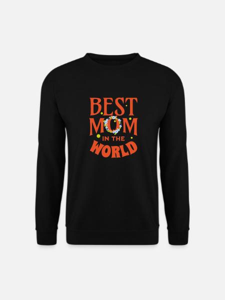 Best Mutter - Mama Danke - Geschenkidee - Unisex Pullover - Schwarz
