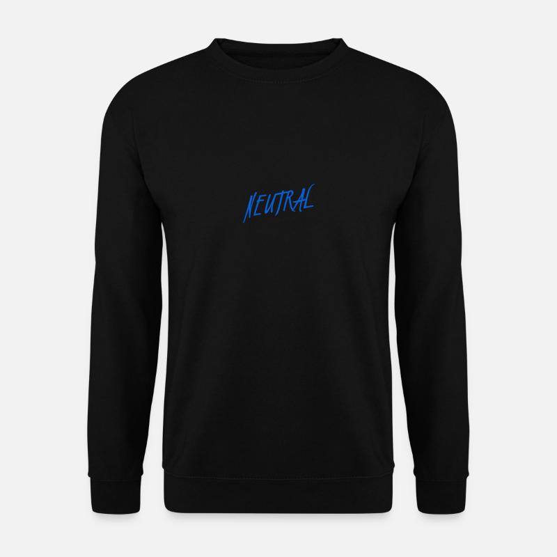 ich bin neutral - Unisex Pullover - Schwarz