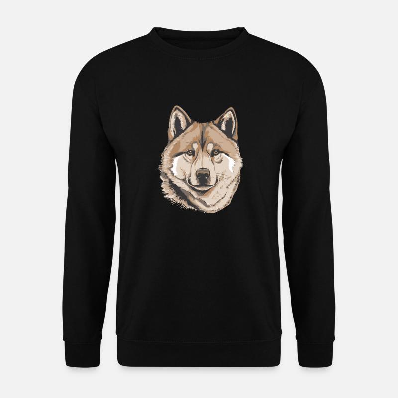 Akita - Unisex Pullover - Schwarz