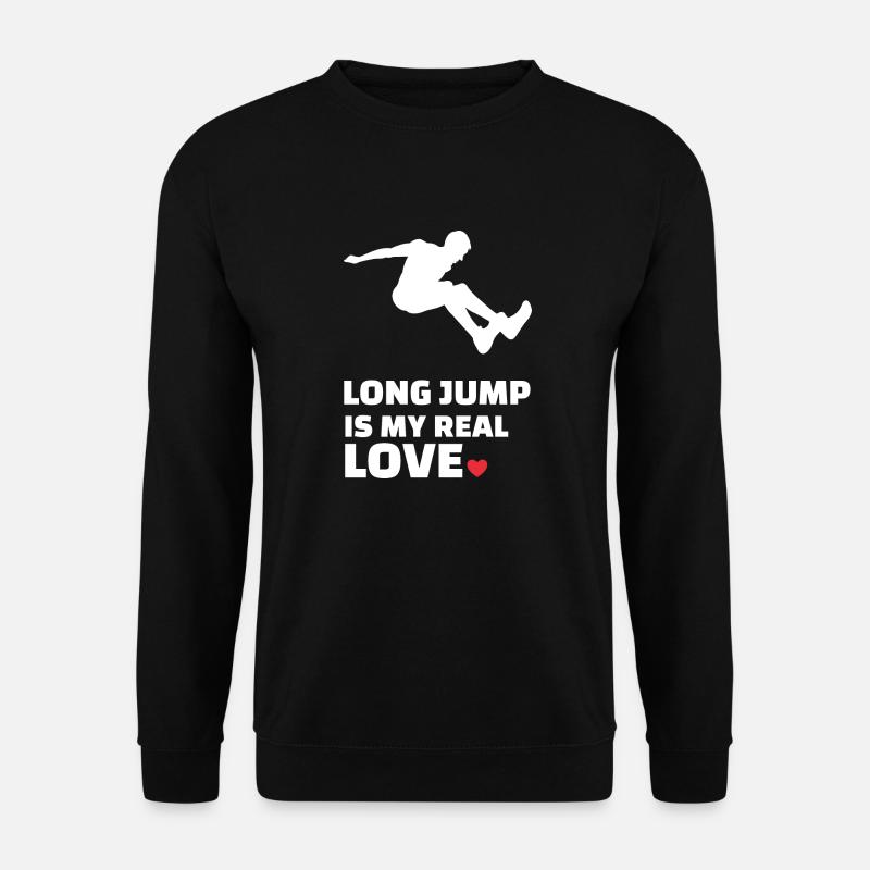 Ich Liebe Weitsprung - Unisex Pullover - Schwarz