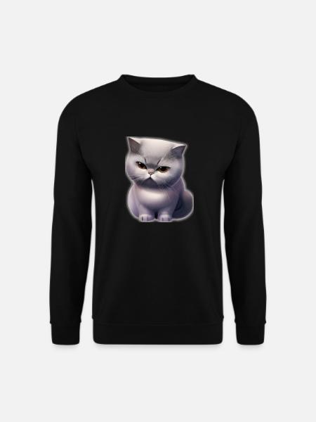 british shorthair - Unisex Sweatshirt - black