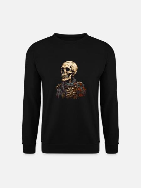Skeleton Raider - Unisex Pullover - Schwarz