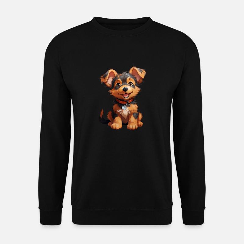 Chibi dog - Unisex Sweatshirt - black