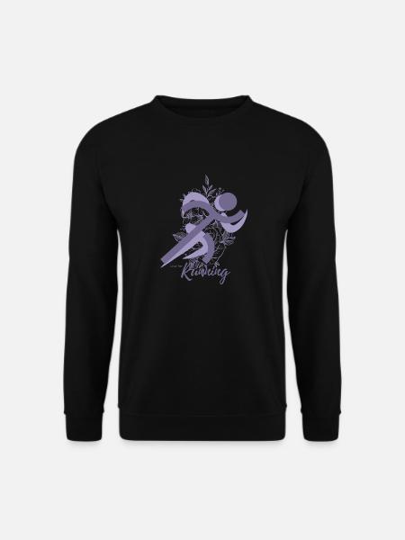Running - Unisex Sweatshirt - black