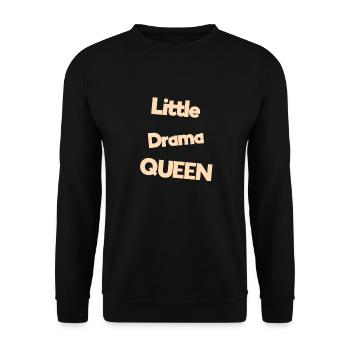 Baby Sayings - Unisex Sweatshirt - black - Front - Alina (178cm) & Michal (187cm)