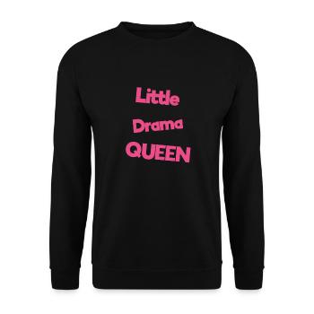 Baby Sayings - Unisex Sweatshirt - black - Front - Alina (178cm) & Michal (187cm)