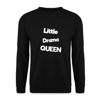 Baby Sayings - Unisex Sweatshirt - black - Front - Alina (178cm) & Michal (187cm)