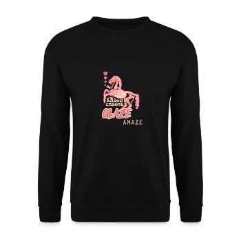 Clay Artist Ceramic Art Kneading Pottery Artistic - Unisex Sweatshirt - black - Front - Alina (178cm) & Michal (187cm)