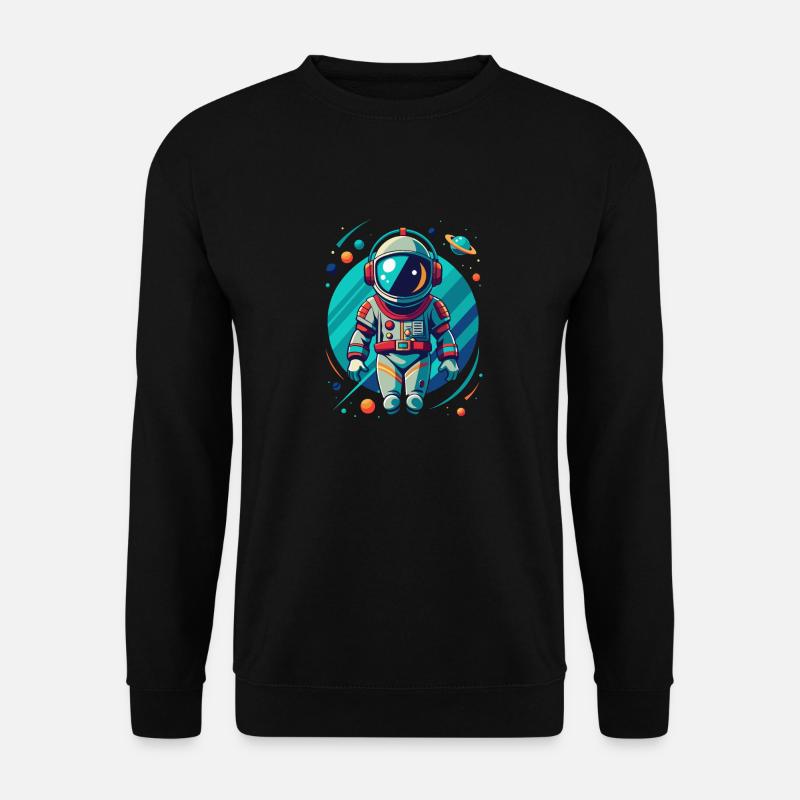ASTRONAUT - Unisex Pullover - Schwarz