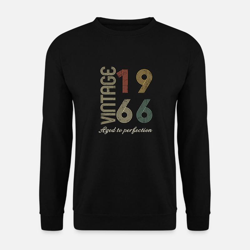 58th Birthday Gift - 1966 - Unisex Sweatshirt - black