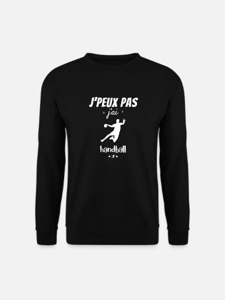 J peux pas j ai handball - Sweat-shirt Unisexe - noir