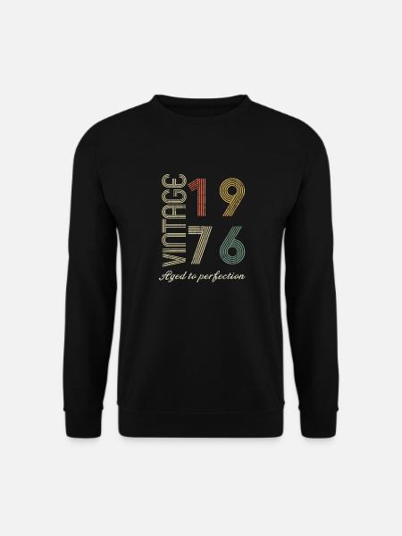 48 Years Anniversary Gift - 1976 - Unisex Sweatshirt - black