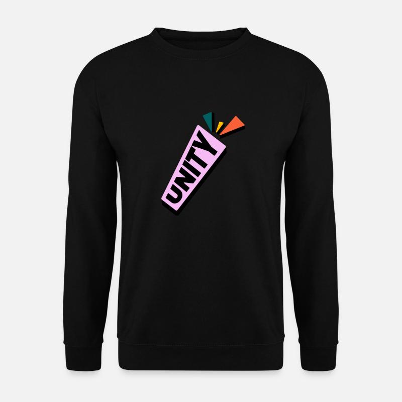 unity - Unisex Sweatshirt - black