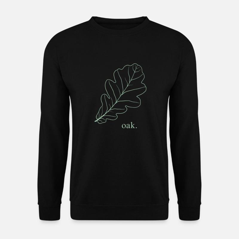 oak. - Unisex Pullover - Schwarz