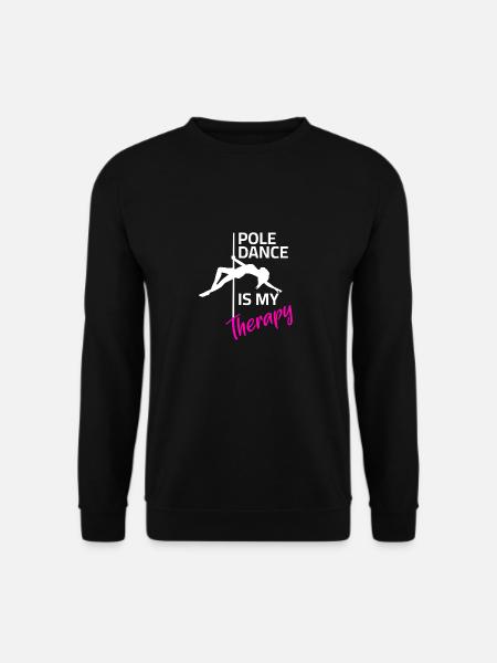 Thérapie par la pole danse - Sweat-shirt Unisexe - noir