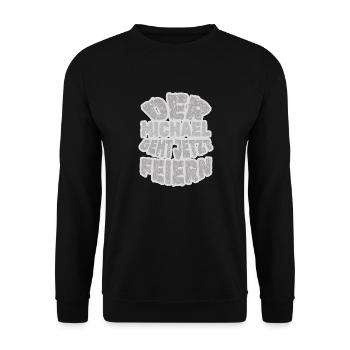 Cadeau pour Michael - Sweat-shirt Unisexe - noir - Devant - Alina (178cm) & Michal (187cm)