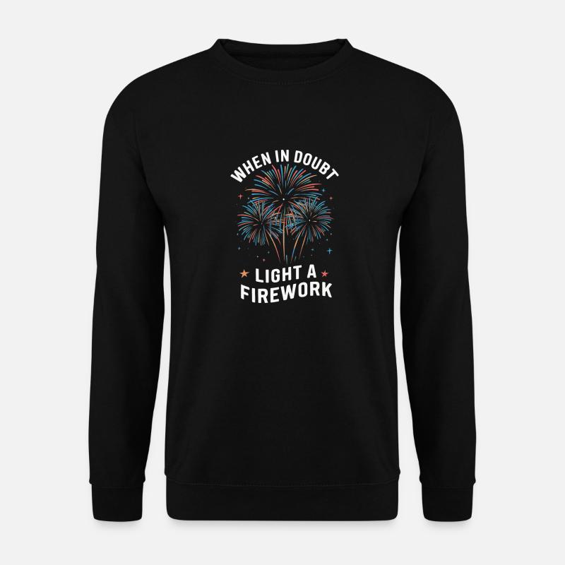 Pyrotechniker Feuerwerk Pyrotechnik - Unisex Pullover - Schwarz
