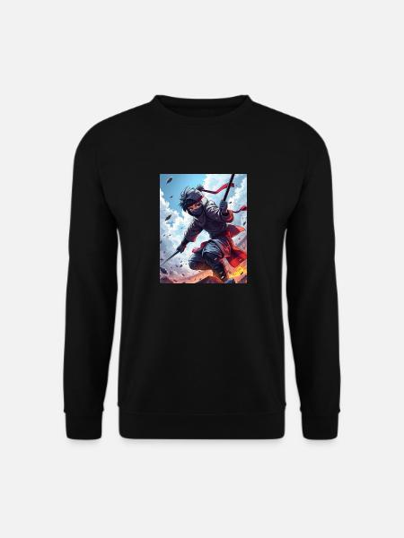 Conception Ninja - Sweat-shirt Unisexe - noir