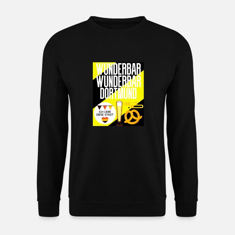 Dortmund - Unisex Pullover - Schwarz