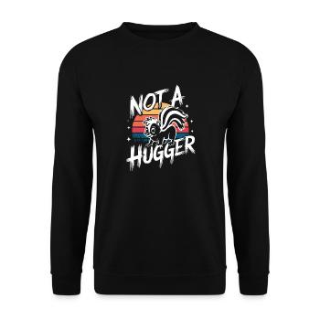 Animaux du zoo de mouffette - Sweat-shirt Unisexe - noir - Devant - Alina (178cm) & Michal (187cm)