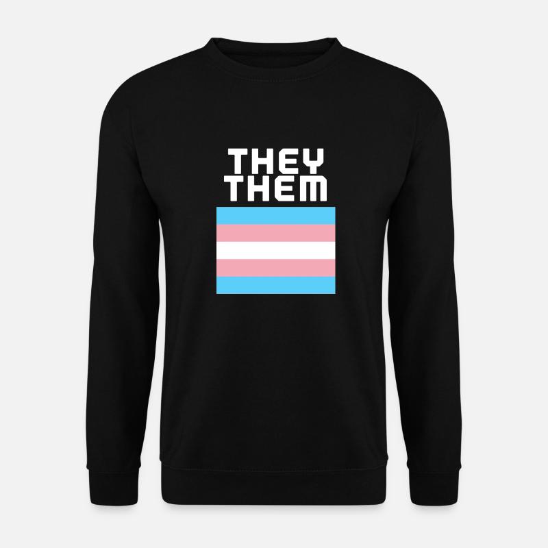 Sie Sie Pronomen - Unisex Pullover - Schwarz