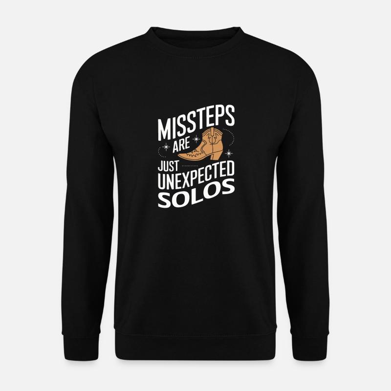 Danse en ligne Danseurs - Sweat-shirt Unisexe - noir