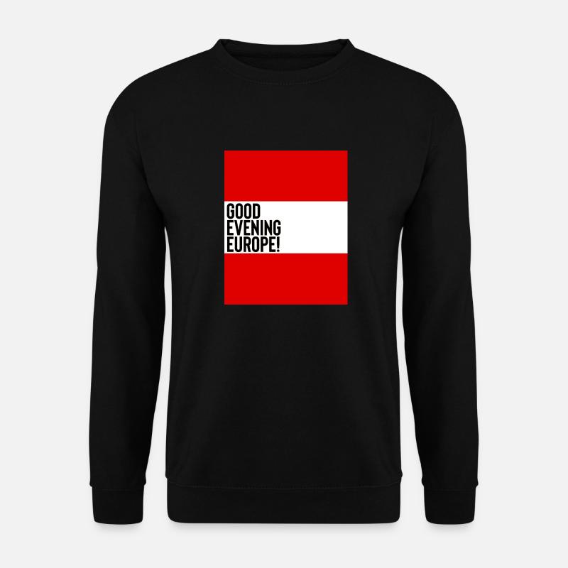 Austria Eurovision - Unisex Sweatshirt - black