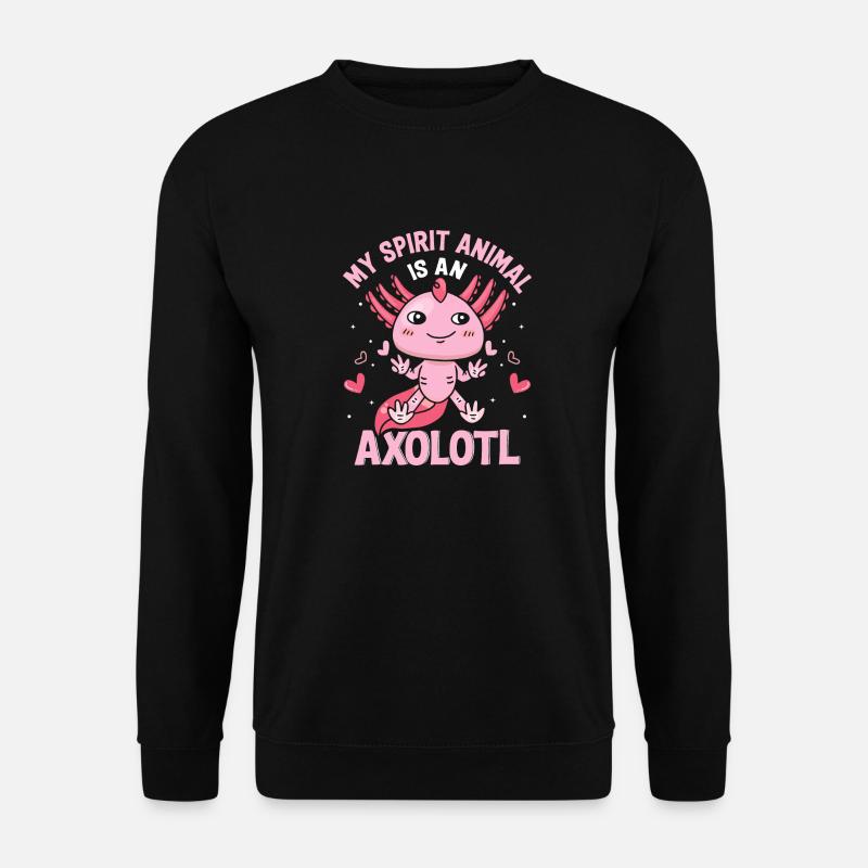 Axolotl - Unisex Sweatshirt - black