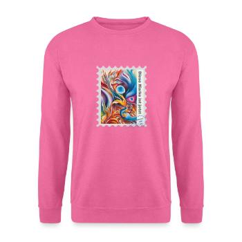 Airbrush Illustration "Fantasy 02" DE - Unisex Sweatshirt - pink - Front