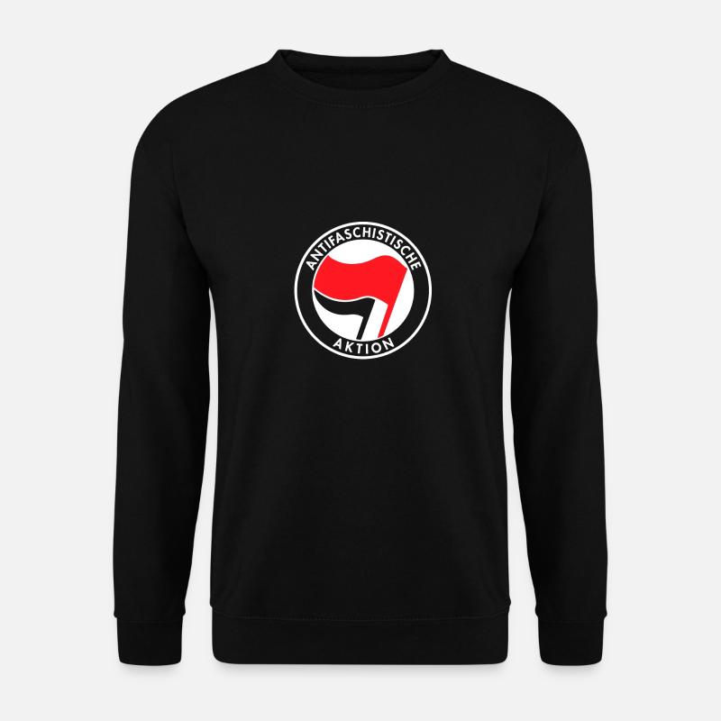 Antifaschistische Aktion - Unisex Pullover - Schwarz