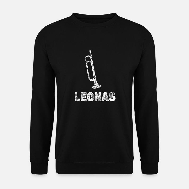 Blasmusik Leonas - Unisex Pullover - Schwarz