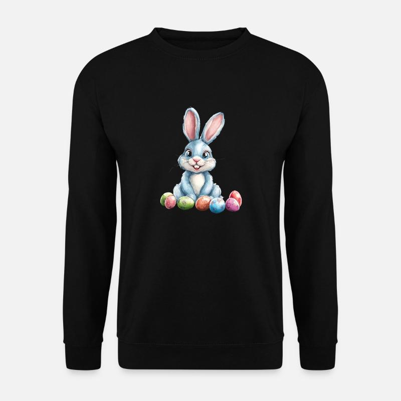 Easter Bunny - Unisex Sweatshirt - black