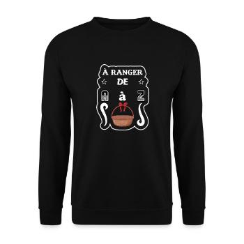 T-shirt à Ranger de A à Z 2025 - Sweat-shirt Unisexe - noir - Devant - Alina (178cm) & Michal (187cm)