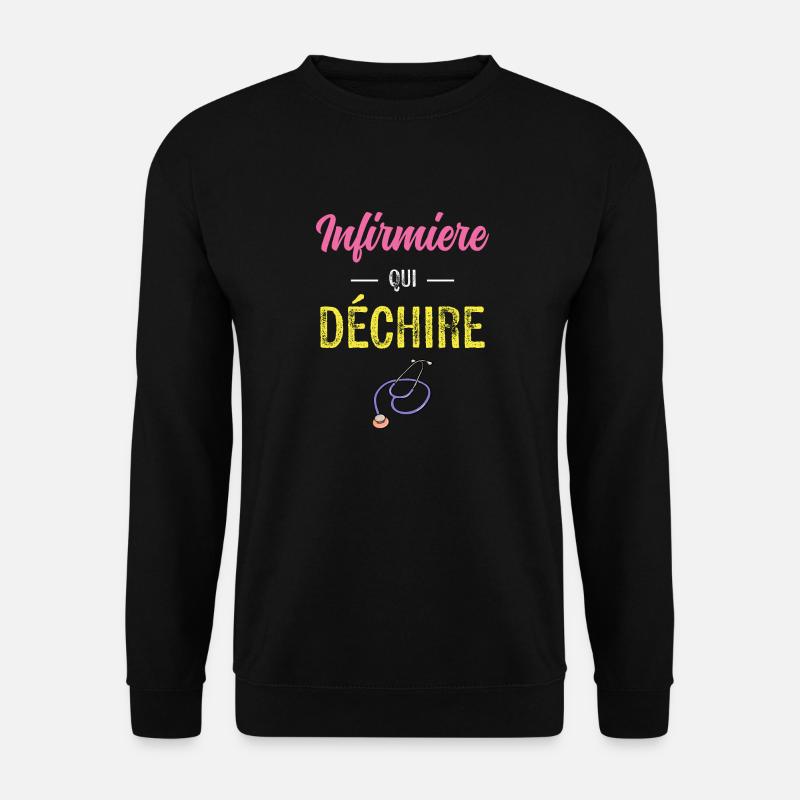 Nurse Who Tears - Unisex Sweatshirt - black