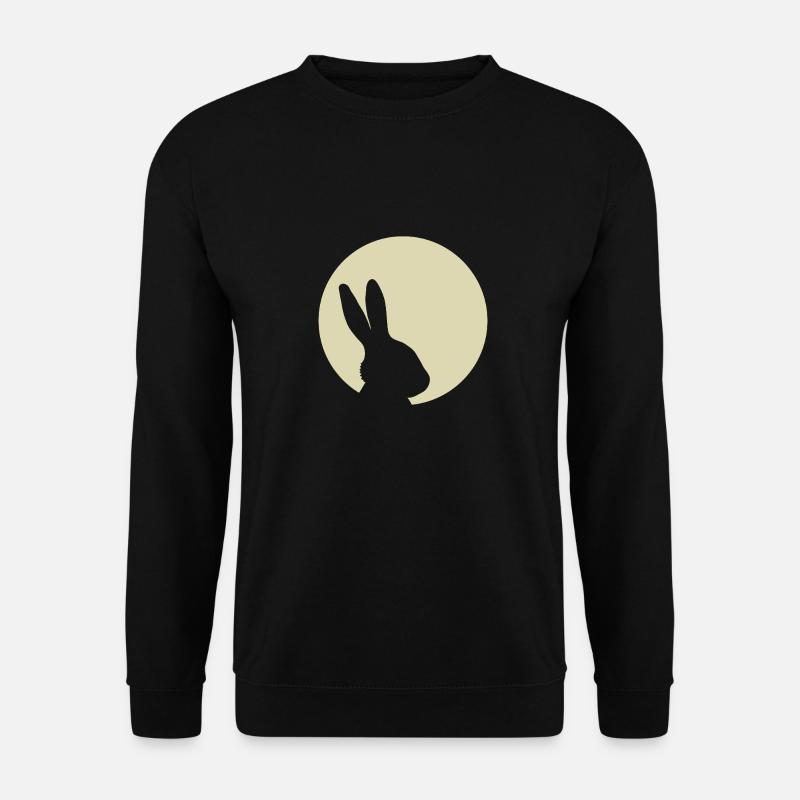 Bunny Moon Rabbit Bunny - Unisex Sweatshirt - black