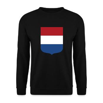 Pays-Bas - Sweat-shirt Unisexe - noir - Devant - Alina (178cm) & Michal (187cm)