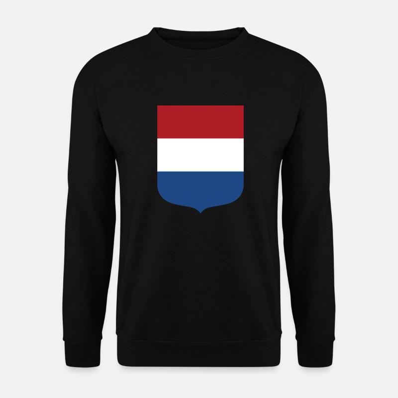 Niederlande - Unisex Pullover - Schwarz
