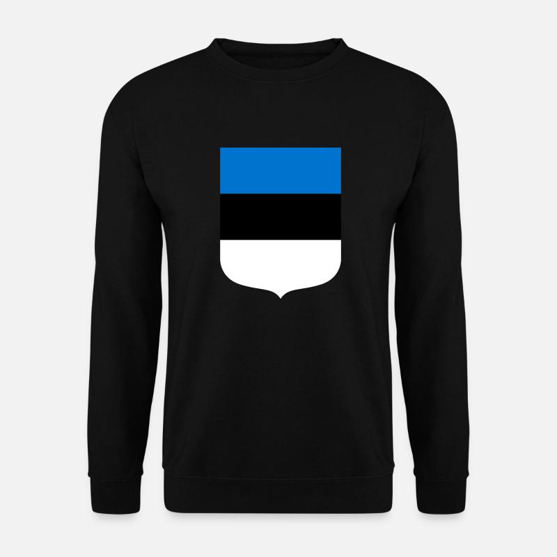 Estland - Unisex Pullover - Schwarz