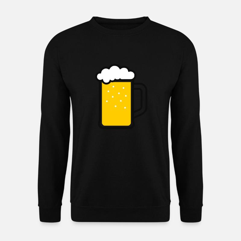 Bier - Unisex Pullover - Schwarz