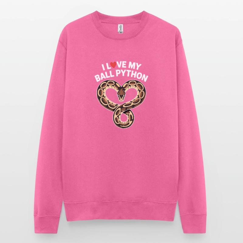 J’adore mon python royal ! Roi python Sweat-shirt Unisexe