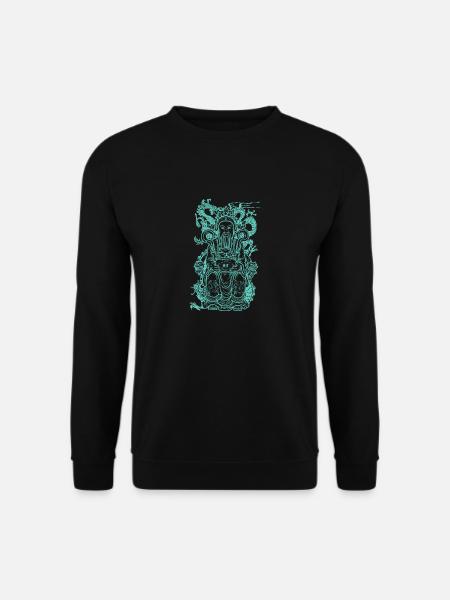 manière asiatique - Sweat-shirt Unisexe - noir