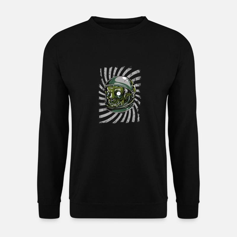 Astronaut Alien - Unisex Sweatshirt - black