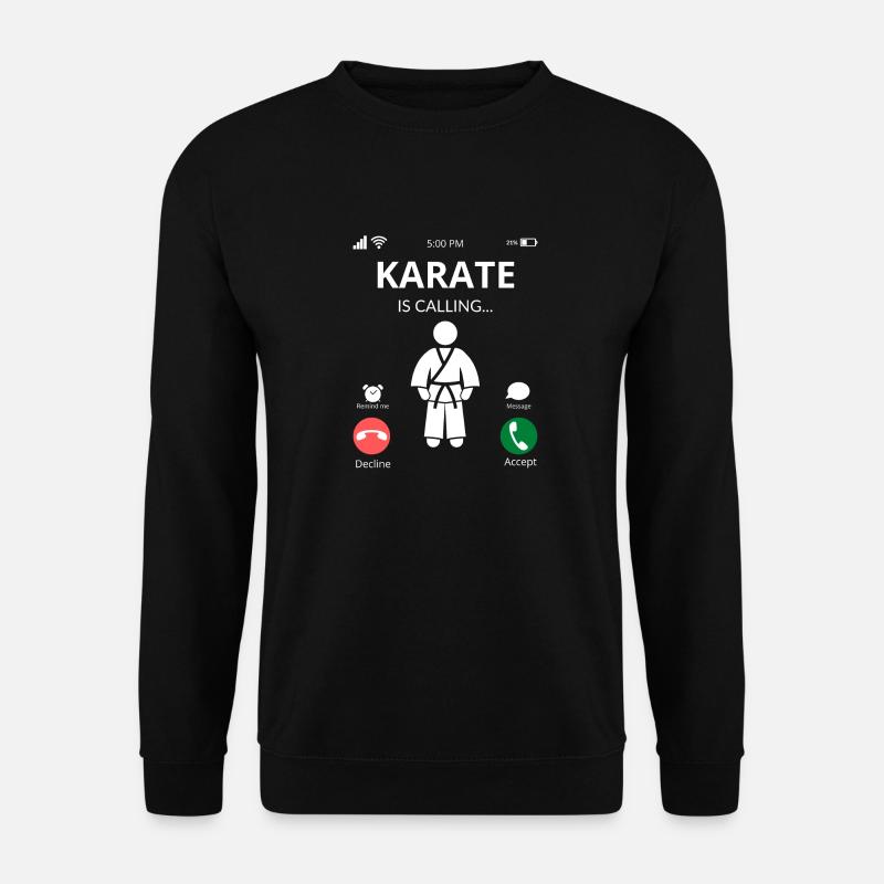 Karate - Unisex Pullover - Schwarz