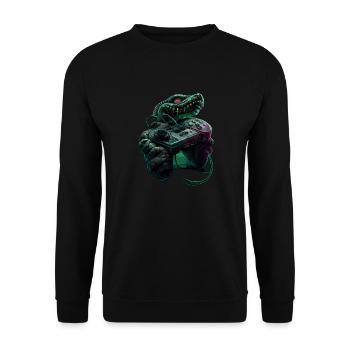 Gaming Viper - Unisex Pullover - Schwarz - Vorne - Alina (178cm) & Michal (187cm)