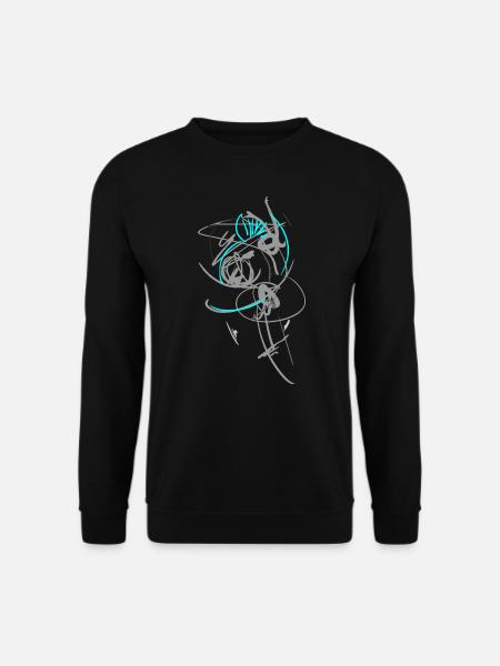 Wicca Abstract - Unisex Sweatshirt - black